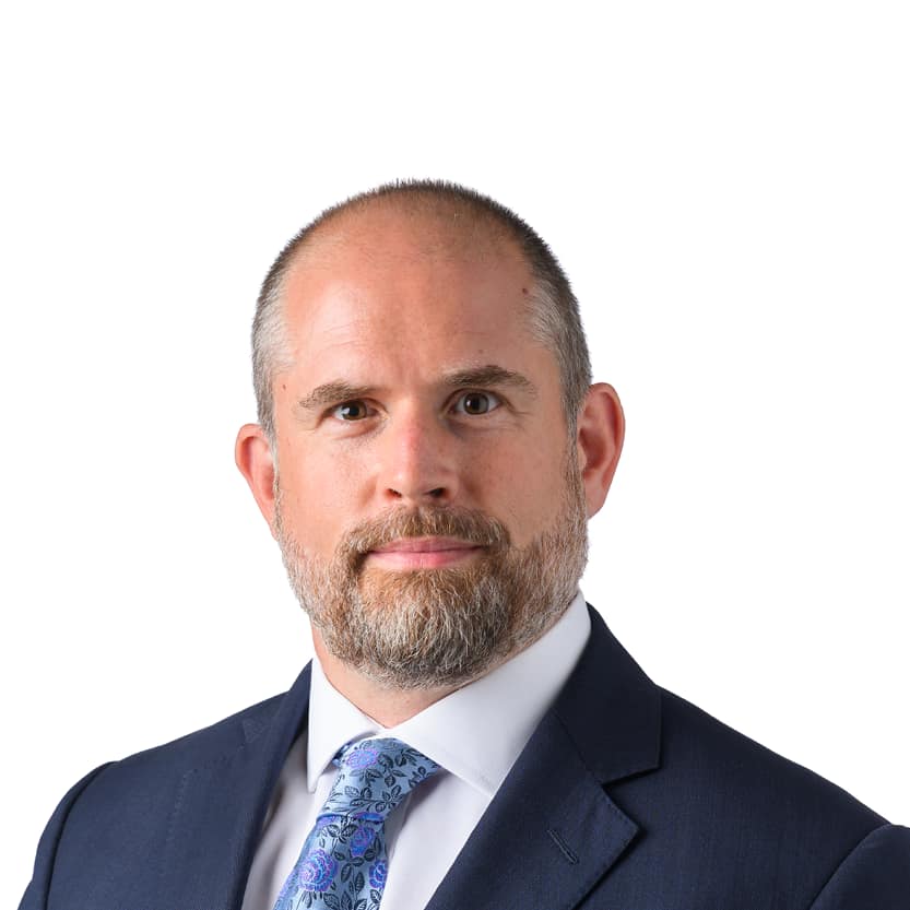 Professional businessman in suit, representing H2 Equity Partners.