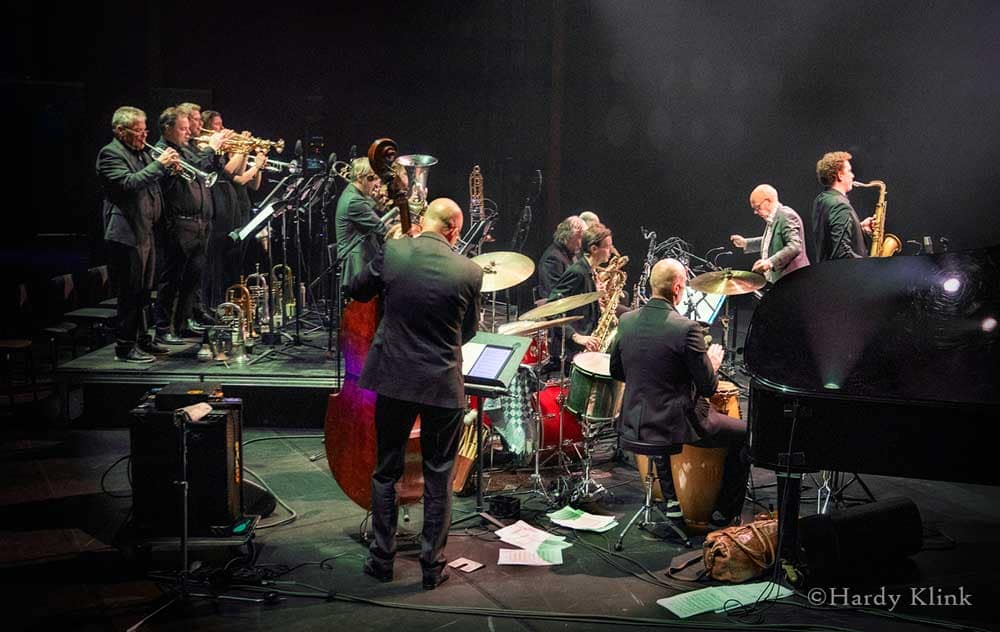 donderdag 6 oktober 2022 ‘O Verde do Brasil’ Millennium Jazz Orchestra + Lílian Vieira, Muziekcentrum (première) Enschede foto Hardy Klink