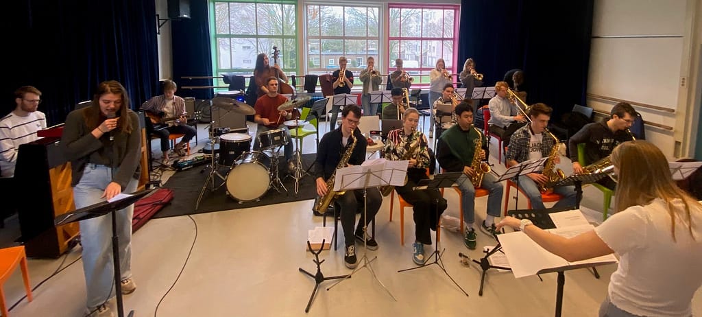 Millennium Jazz Academy repetitie, dag 1