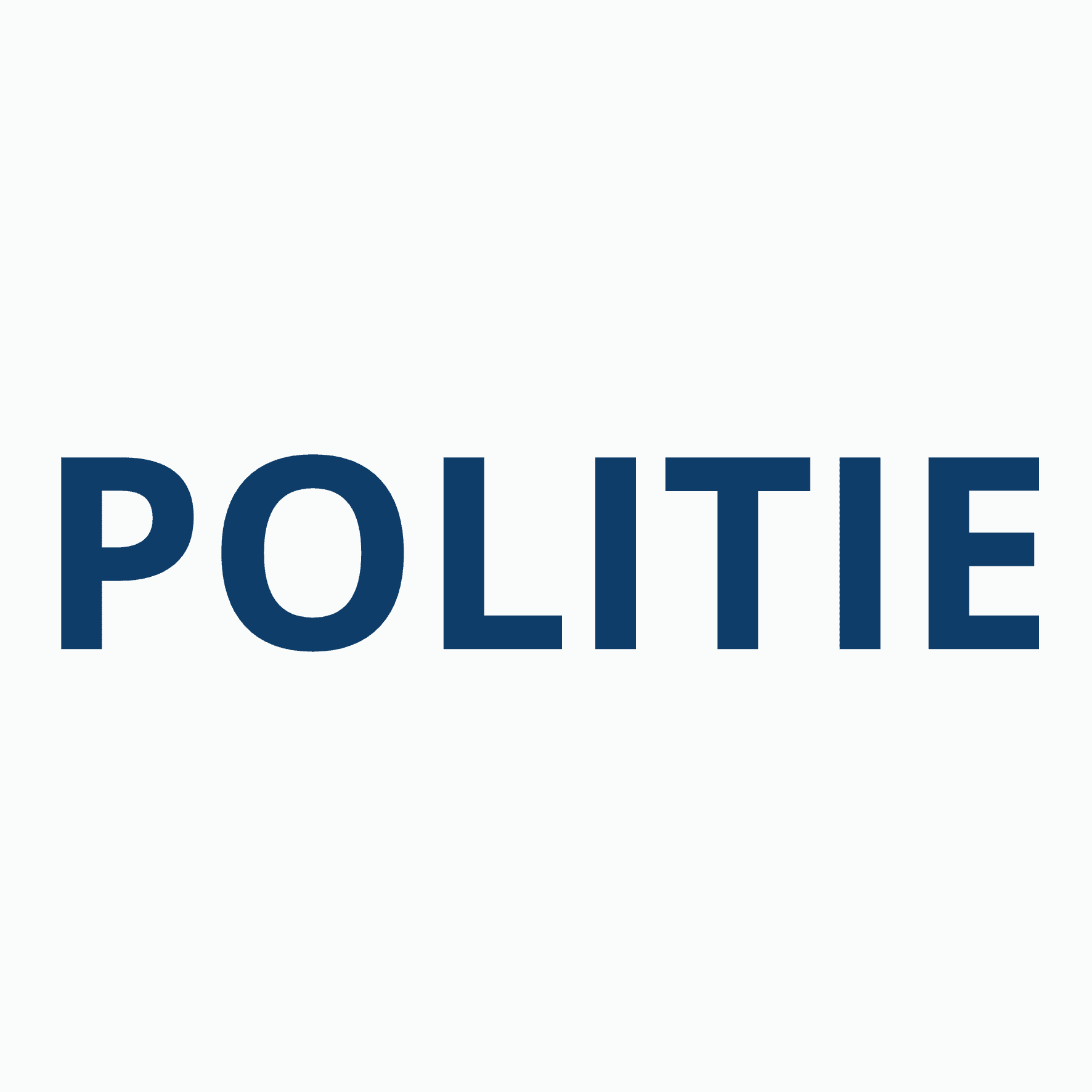 Logo Politie woord