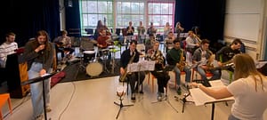 Millennium Jazz Academy repetitie, dag 1